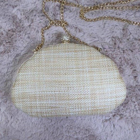 Coastal Vacation Bag Bundle, Bamboo + Shell Clutch Set - Picture 6 of 8